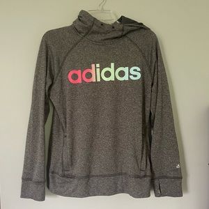 Adidas cowl neck hoodie